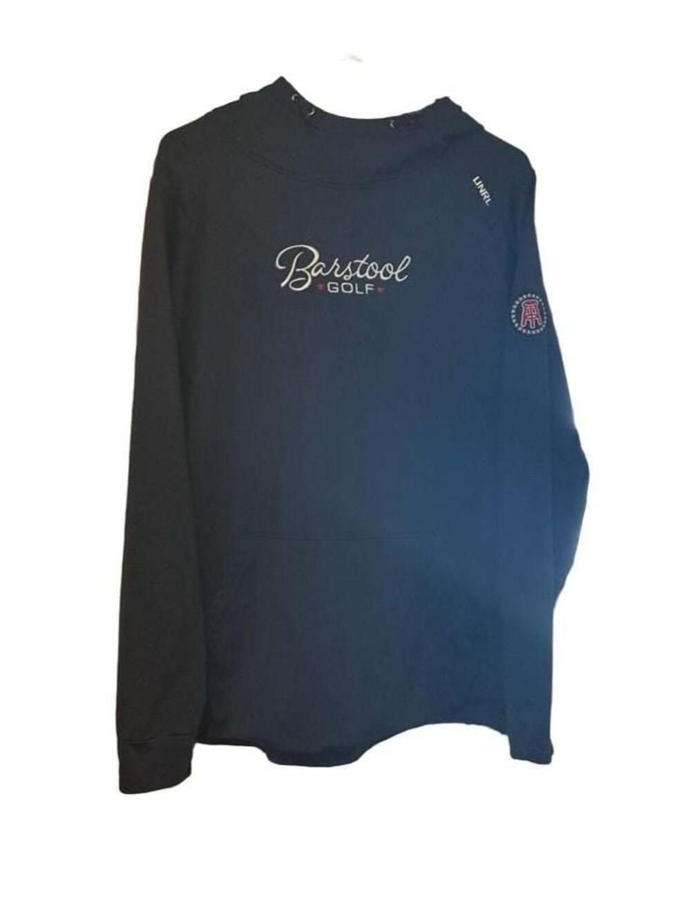 UNRL x Barstool Golf Crossover Hoodie II Men's Size XL Black